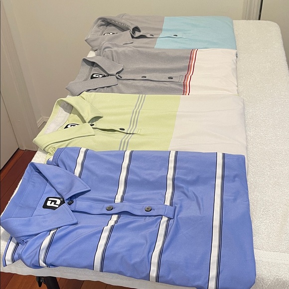 Iconic FootJoy Bundle of 4 2XL Men Golf Polos You get All 4 Pay ONE Shipping fee - Picture 8 of 16